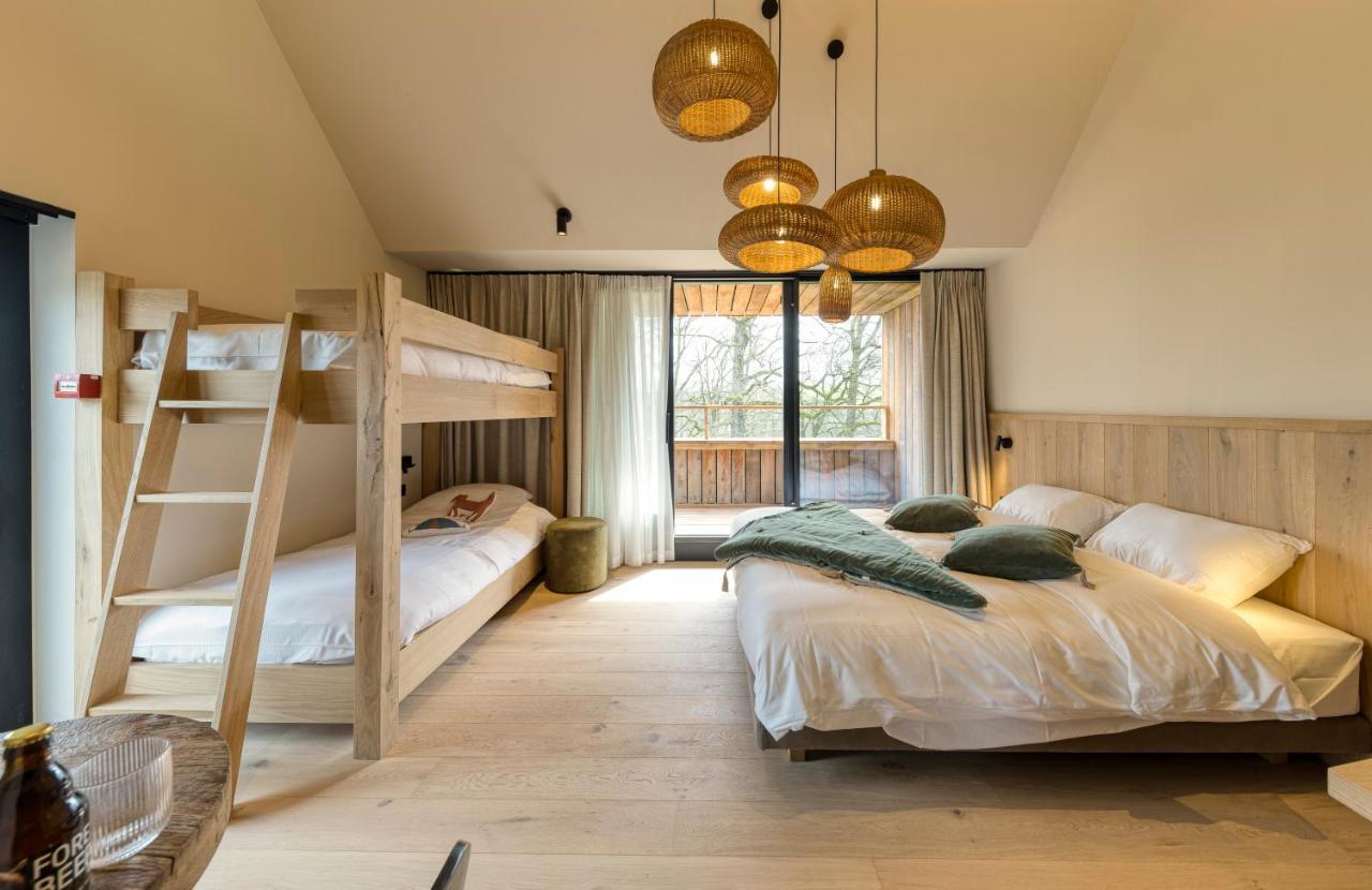 Wood Hotel Theux Bagian luar foto