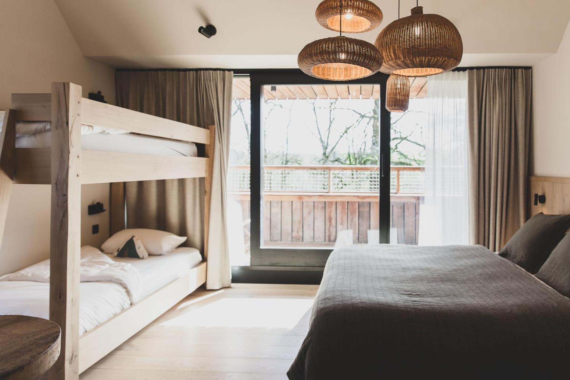 Wood Hotel Theux Bagian luar foto