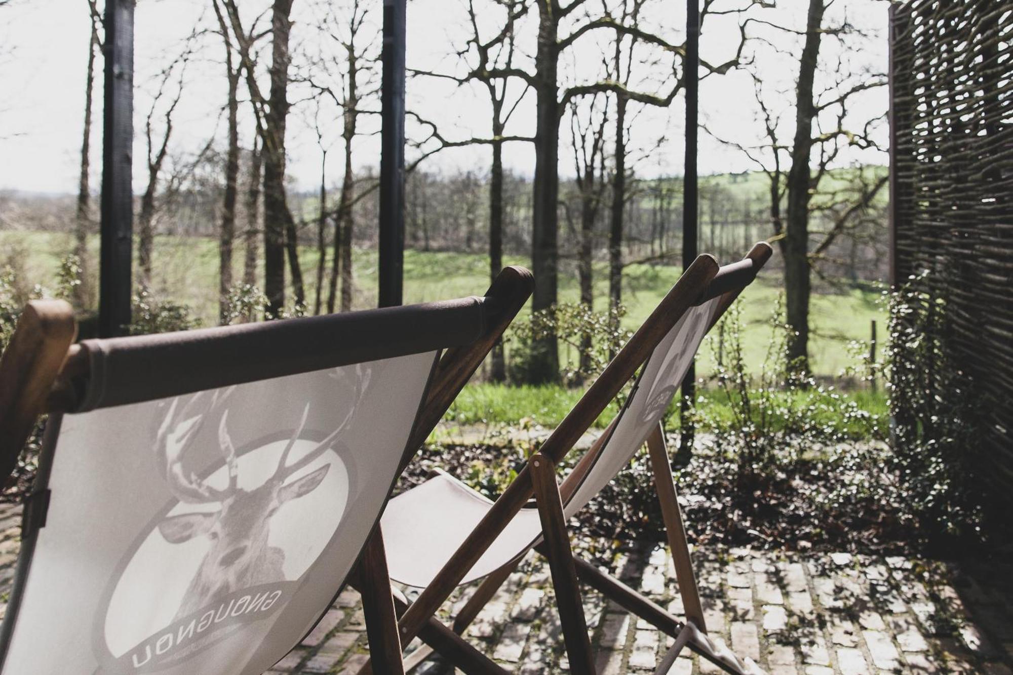 Wood Hotel Theux Bagian luar foto