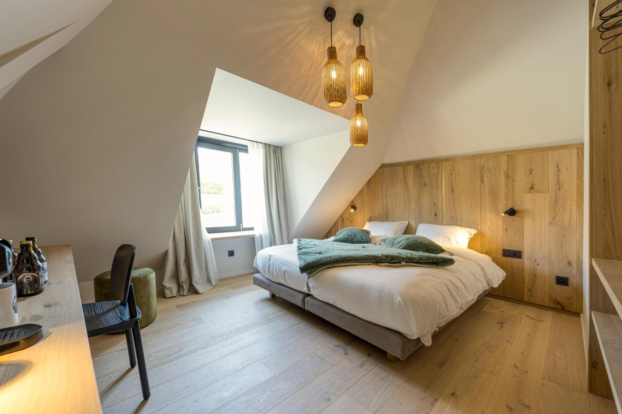 Wood Hotel Theux Bagian luar foto