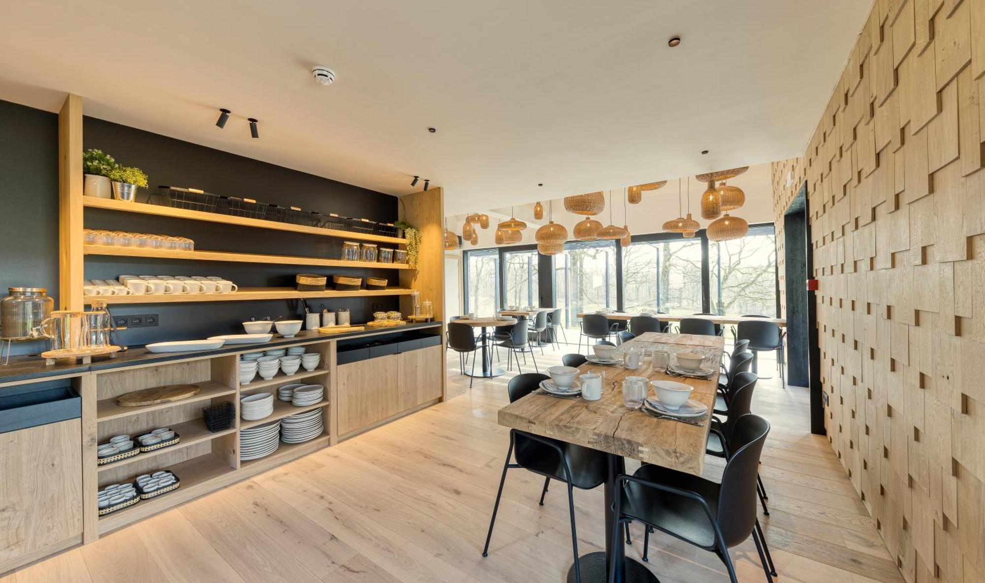 Wood Hotel Theux Bagian luar foto