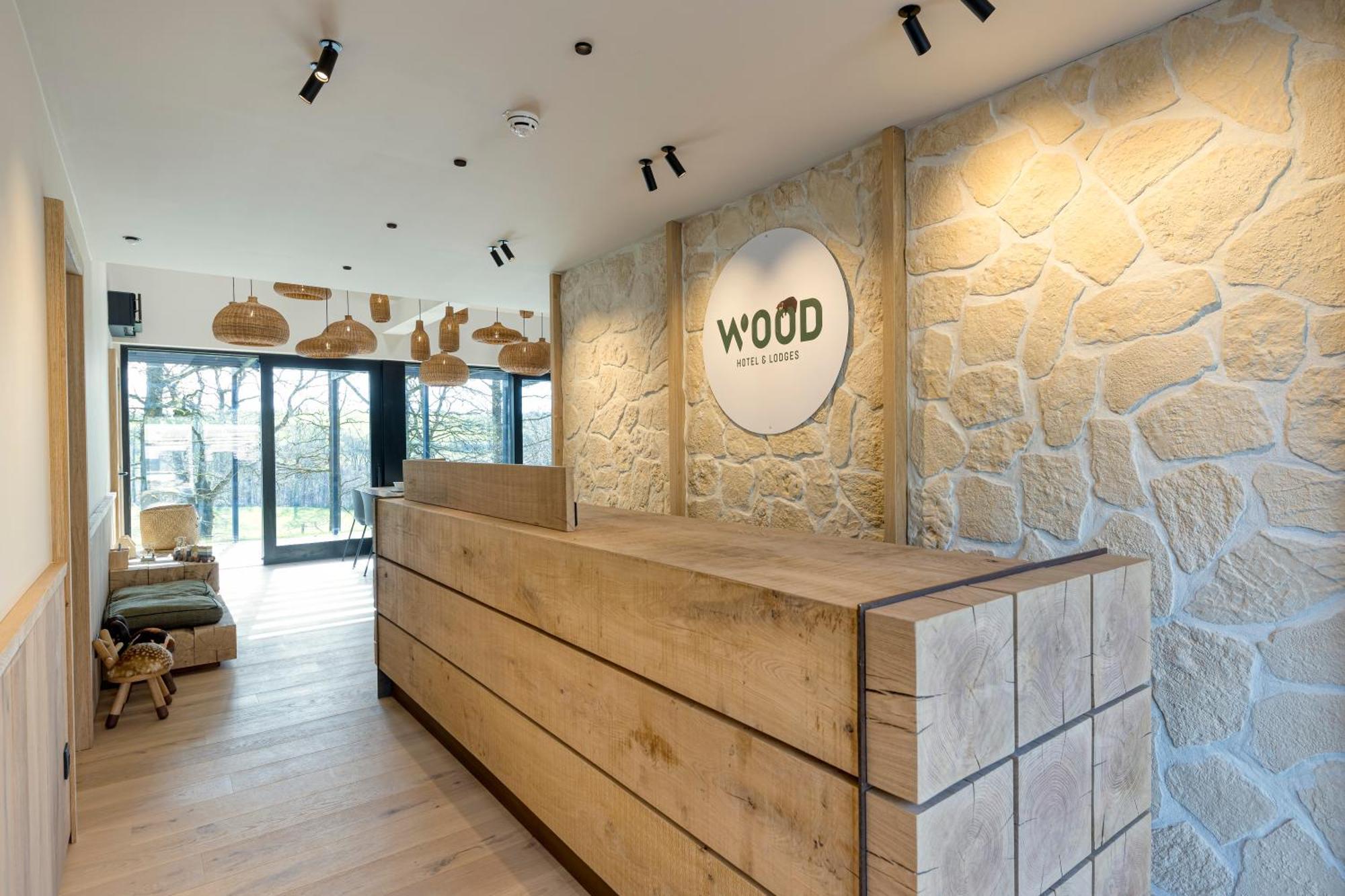 Wood Hotel Theux Bagian luar foto